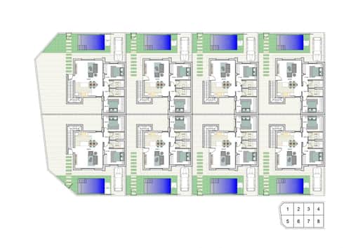 Nieuwbouw Halfvrijstaande Villa met Privézwembad in Torre Pacheco — foto 23