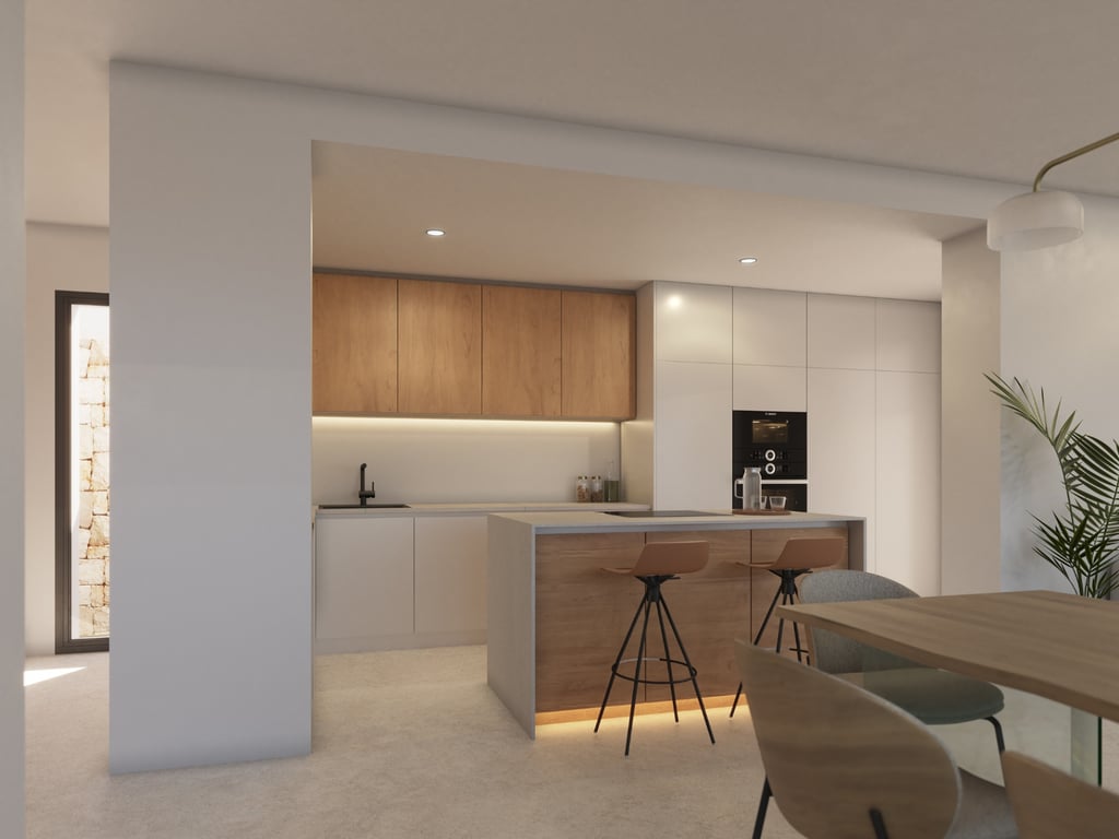 VILLA BIANCA: Luxe Contemporani a Magnolies | 3+ Habitacions, Piscina Infinity i Acabats Naturals Càlids - 7