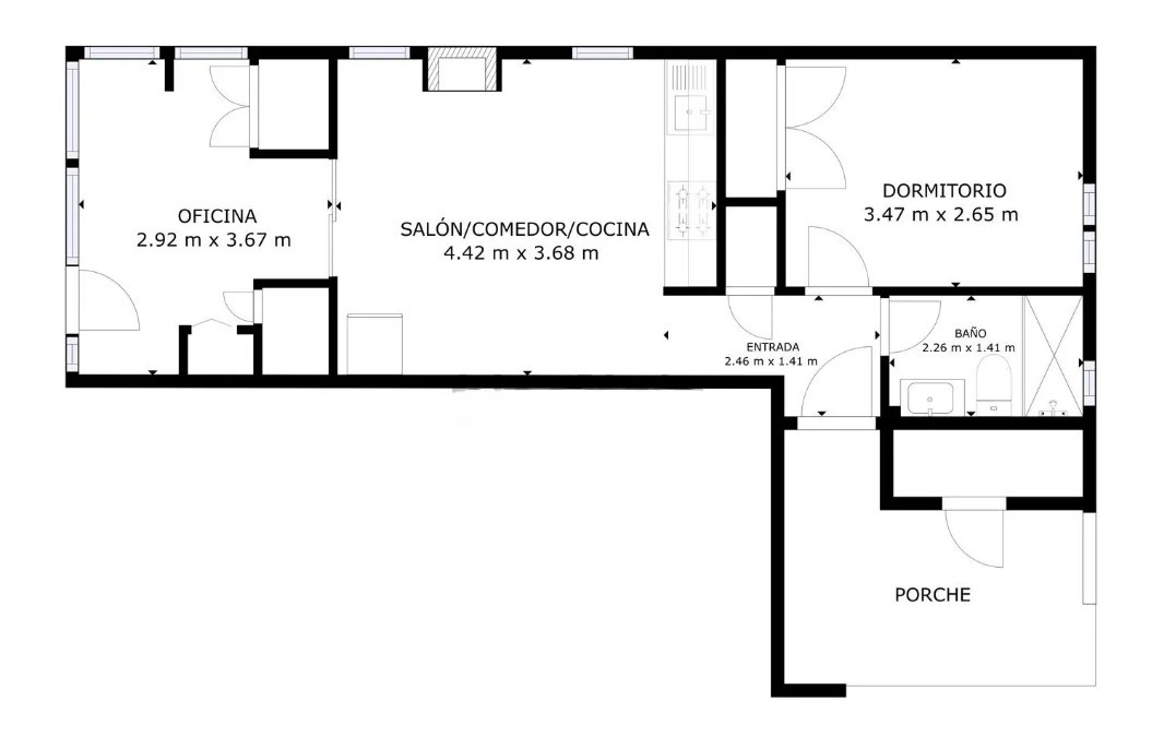 Apartamento de 1 habitación en La Sella, Pedreguer - 23