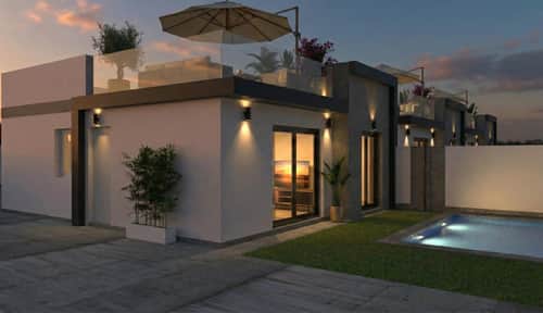 Gelijkvloerse villa met privézwembad en tuin in Torre Pacheco — foto 3