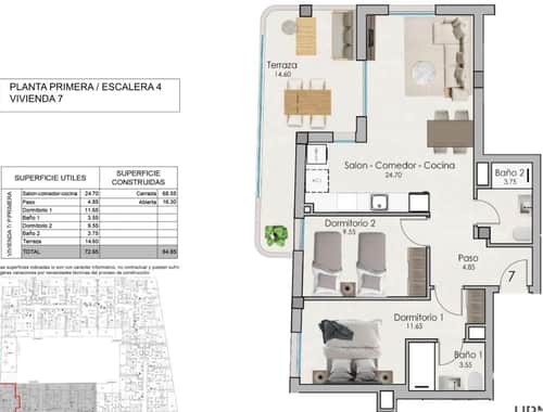 Nieuwbouwappartement in een groen complex in Santa Pola — foto 12