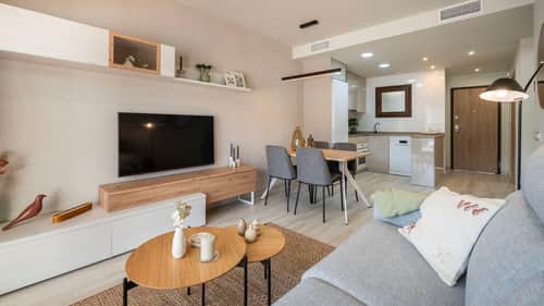 Gelijkvloerse nieuwbouwbungalow met 1 slaapkamer in Pulpí — foto 1