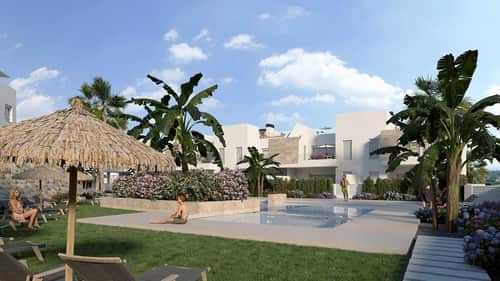 Nieuwbouwbungalow op de eerste verdieping met 3 slaapkamers en solarium in Algorfa — foto 1
