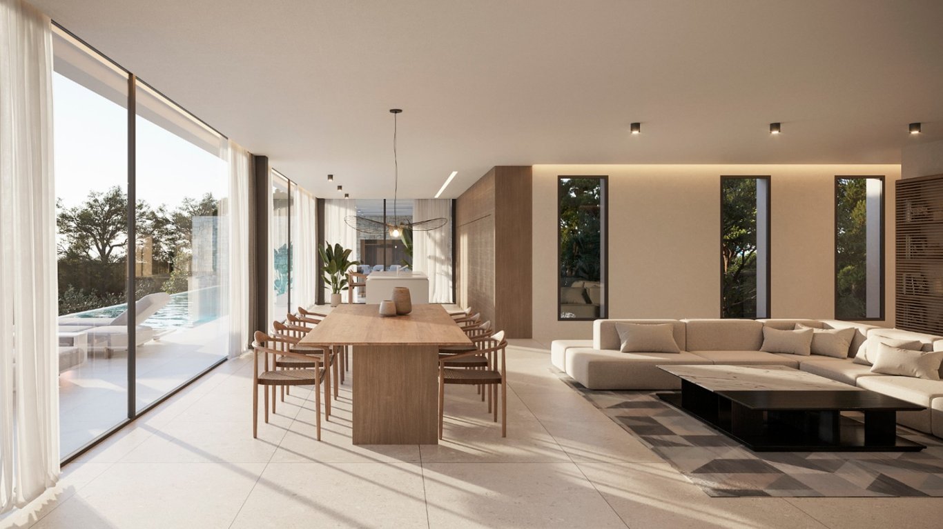 Vila Exclusiva de Referència a Moraira: Disseny Minimalista i Vistes Panoràmiques al Mar - 3