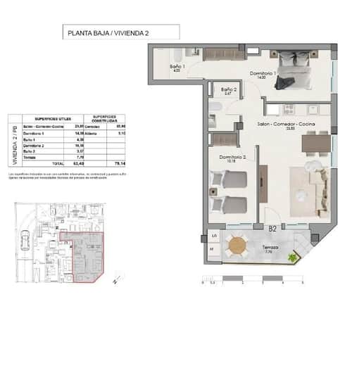 Nieuwbouw appartement met 2 slaapkamers in Santa Pola — foto 8