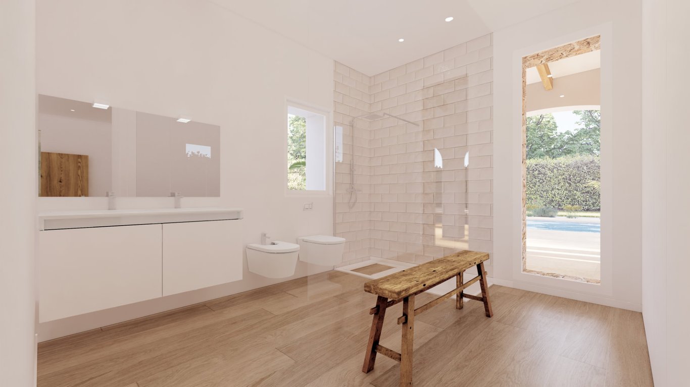 Proyecto: finca de lujo en venta en Benissa con vistas a la montaña - 23