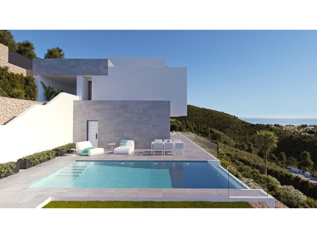 Azure Altea Homes 2 – exclusive luxury villas in Altea with sea views — terrace