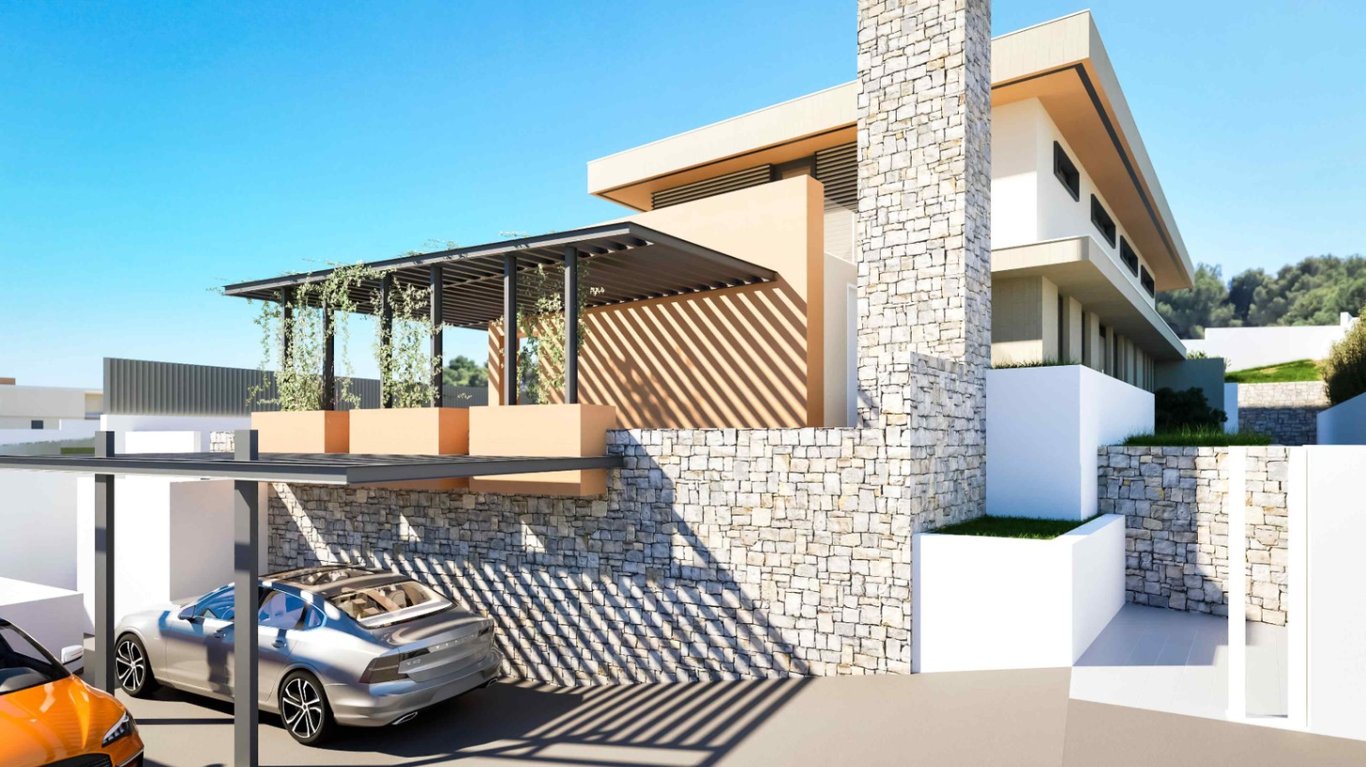 Proyecto: moderna villa en venta en Benimeit, Moraira - 3