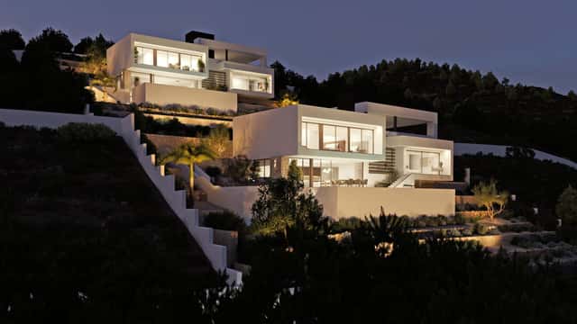 Villa mit Meerblick in Altea, 4 Schlafz., 245m²