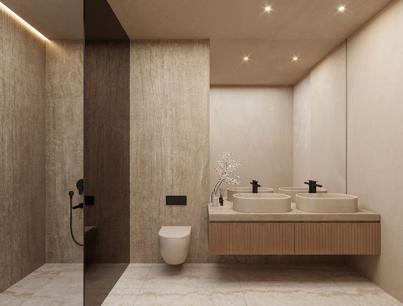 Villa moderna de nueva construcción con vistas panorámicas al mar en La Fustera, Benissa Costa