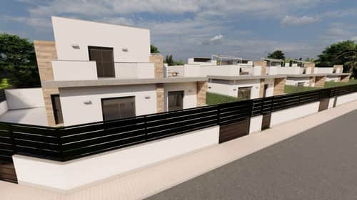Nieuwbouw Halfvrijstaande Villa met Privézwembad in Torre Pacheco — foto 19