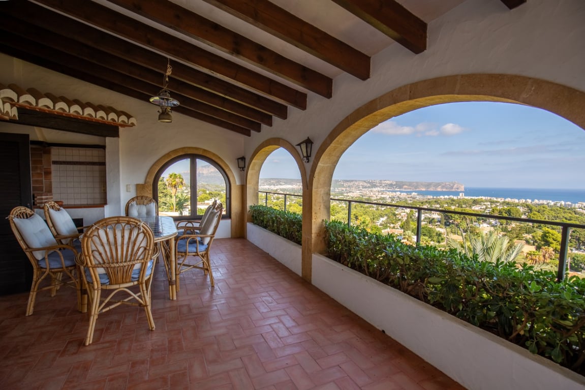 Villa con espectaculares vistas al mar en la urbanizacion ´´El Tosalet´´ en  Jávea - 28