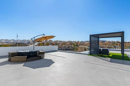 Gelijkvloerse nieuwbouwvilla met privézwembad en solarium in La Finca Golf, Algorfa — foto 28