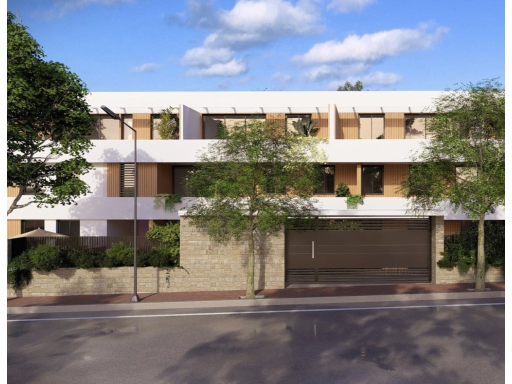 Byt v prvním patře se 2 ložnicemi a terasou v Jávea — living room