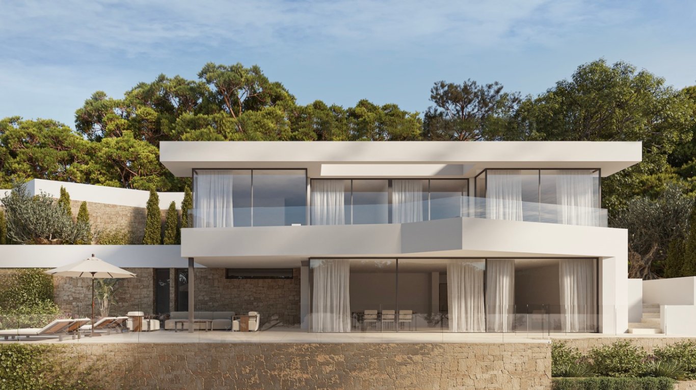 Proyecto con licencia: villa con vistas al mar en venta en Benissa - 6