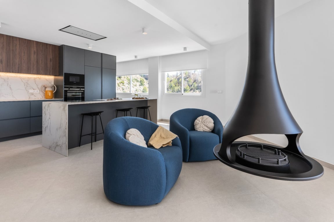 BLANC-19: Vila de Luxe a Altea Lliure per Entrar | 4 Plantes, Garatge Triple i Vistes Panoràmiques - 12