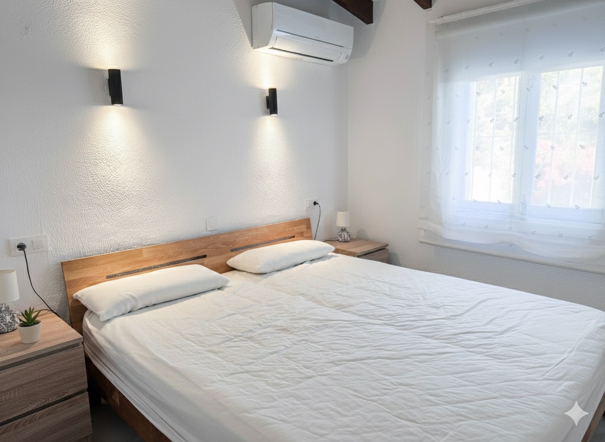 Villa de 3 dormitorios con vistas al mar en La Camarrocha, Moraira