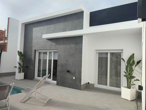 Halfvrijstaande nieuwbouwwoning met privézwembad en solarium in Balsicas, Torre Pacheco — foto 1