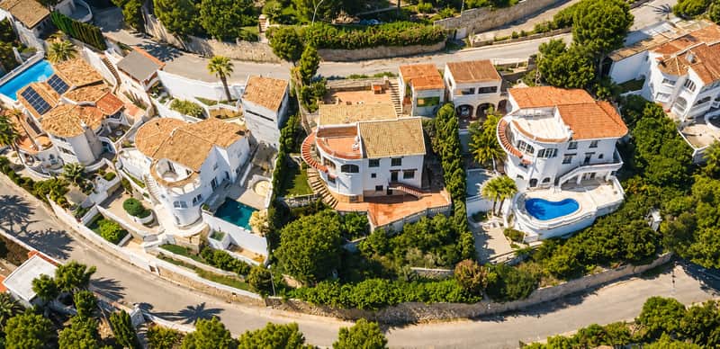 Vrijstaand huis met zeezicht bij Moraira