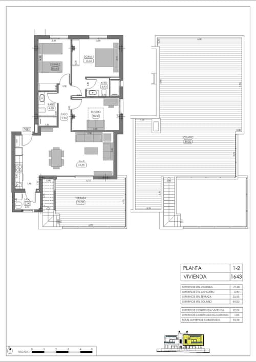 Nieuwbouwbungalow op de eerste verdieping met 3 slaapkamers en solarium in Algorfa — foto 20