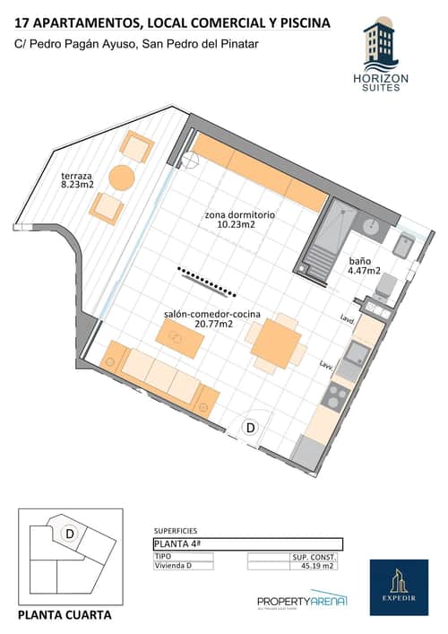 Nieuwbouw appartement met 1 slaapkamer in lo Pagán — foto 11