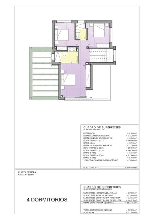 Ruime nieuwbouwvilla met kelder in Playa Honda, Cartagena — foto 24