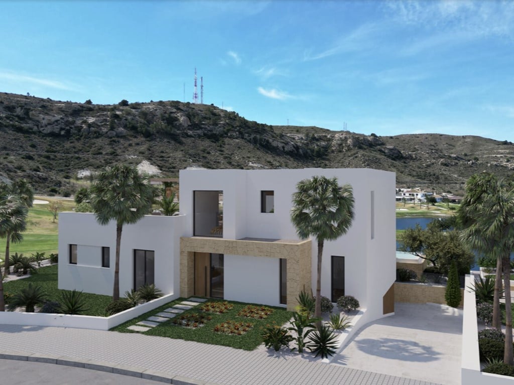 Viviendas modernas con vistas al golf cerca de Alicante y Elche — living room