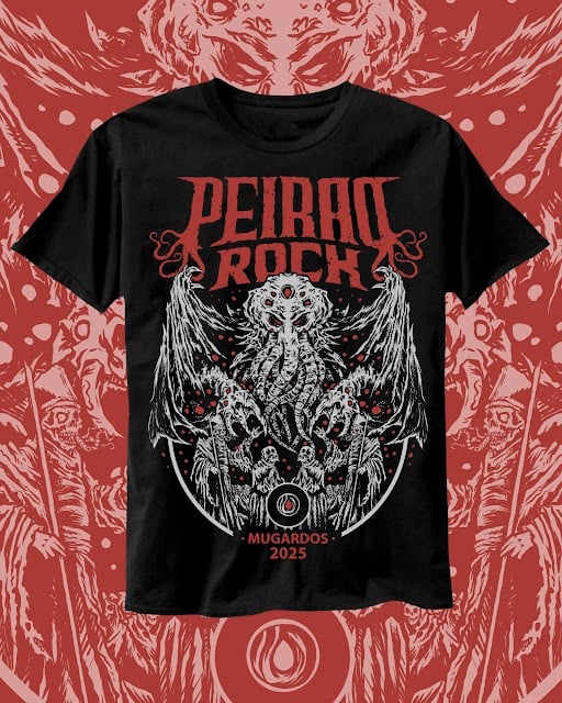 Camiseta Peirao Rock Mugardos 2025