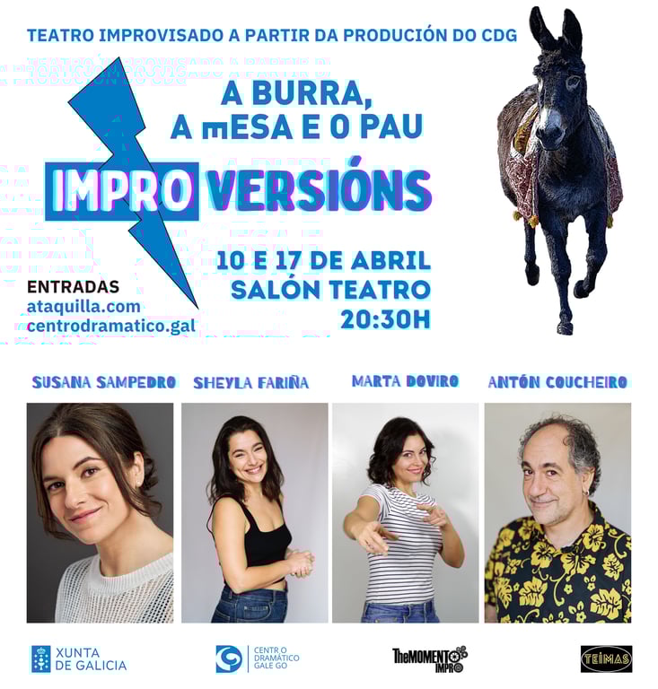 ImproVersións sobre A Burra, a Mesa e o Pau