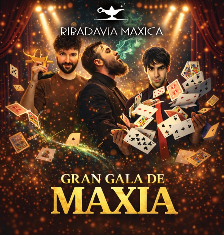 Entradas para el GRAN GALA DE MAXIA - RIBADAVIA MÁXICA