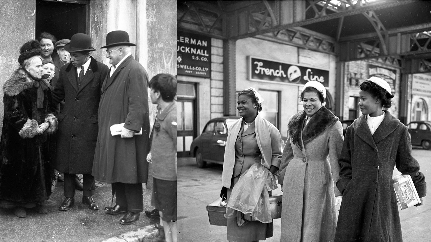 Archive images from the Black History Bus