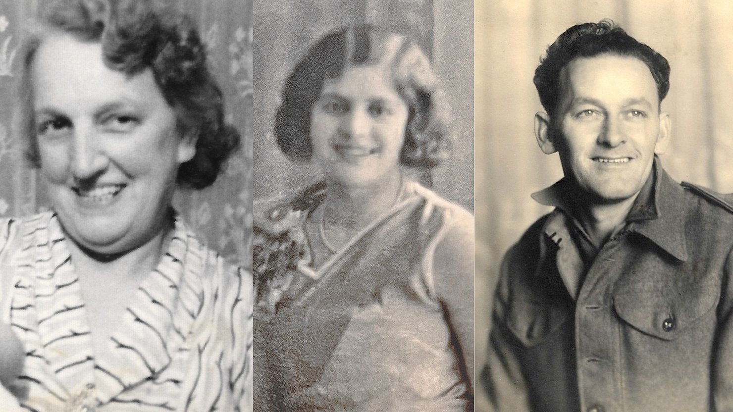 Blanche Kitt in 1950 | Florence Kitt in 1930 | Christopher Moulder during WWII
