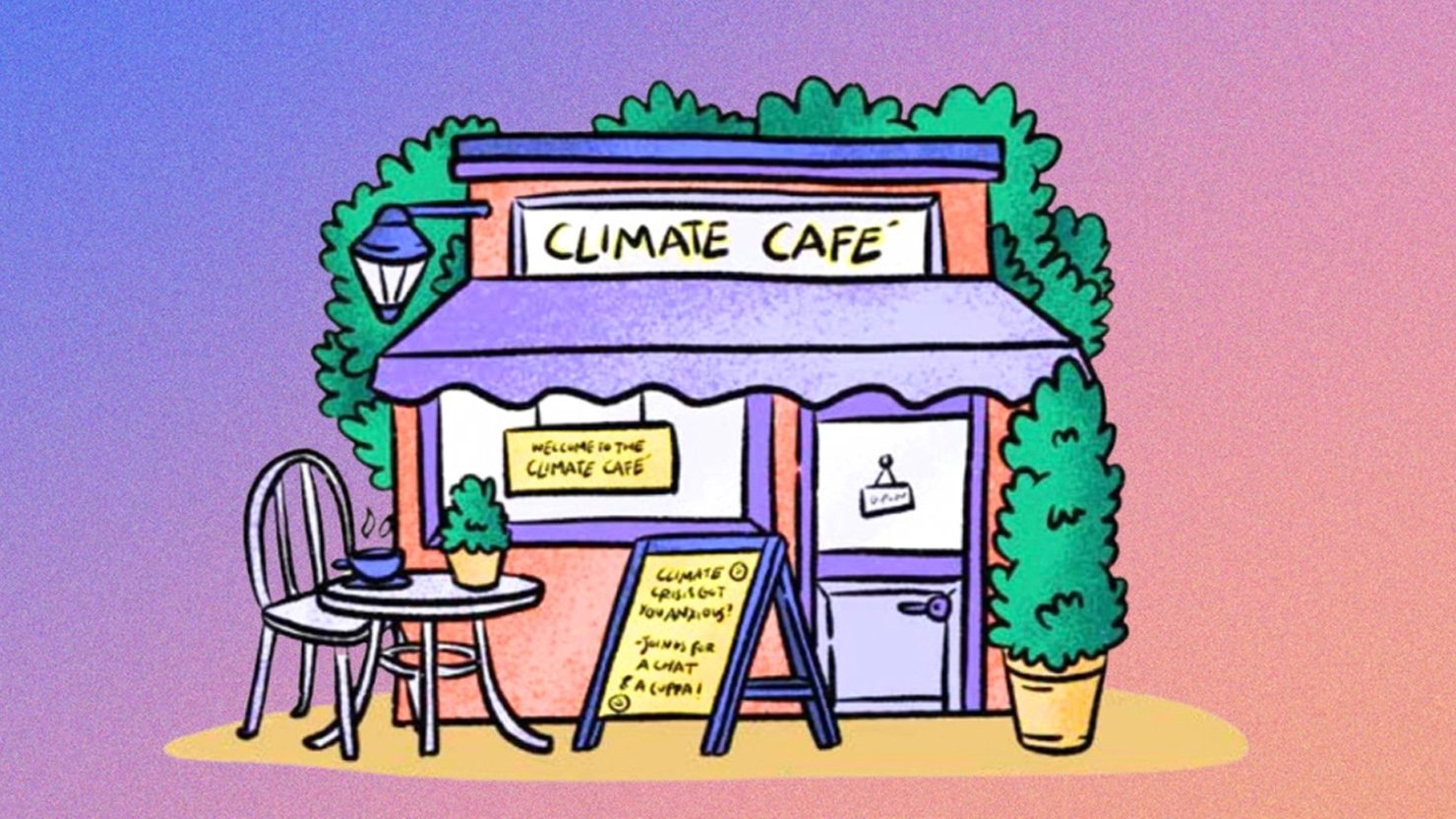 Climate Cafe illustration