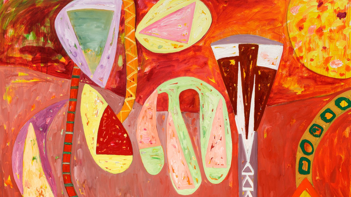 Sang the Sun in Flight, 2009 (detail), Gillian Ayres © Estate of Gillian Ayres RA CBE