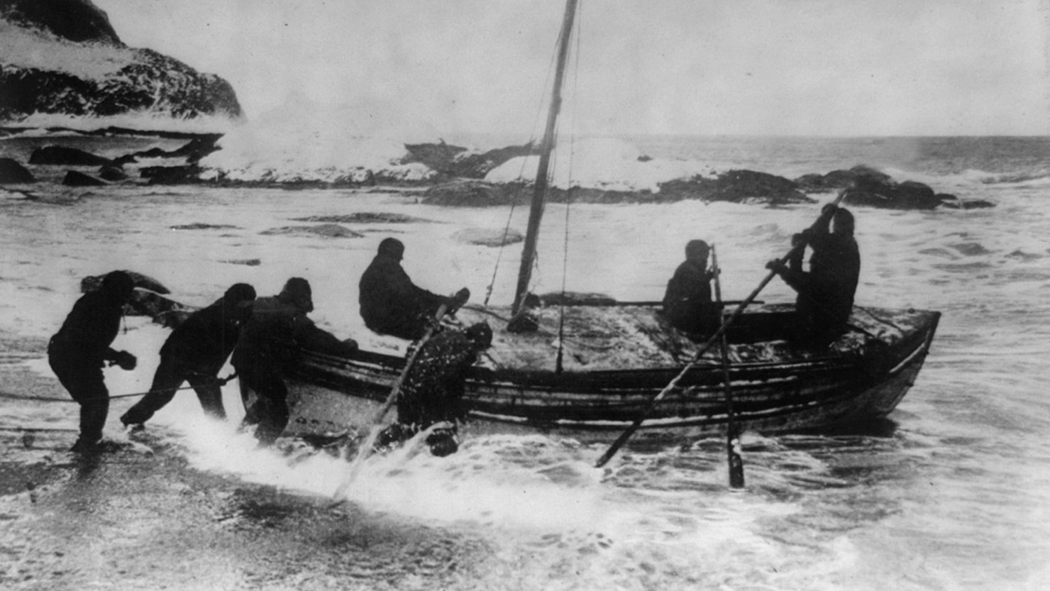 Endurance rescue mission led by Ernest Shackleton
