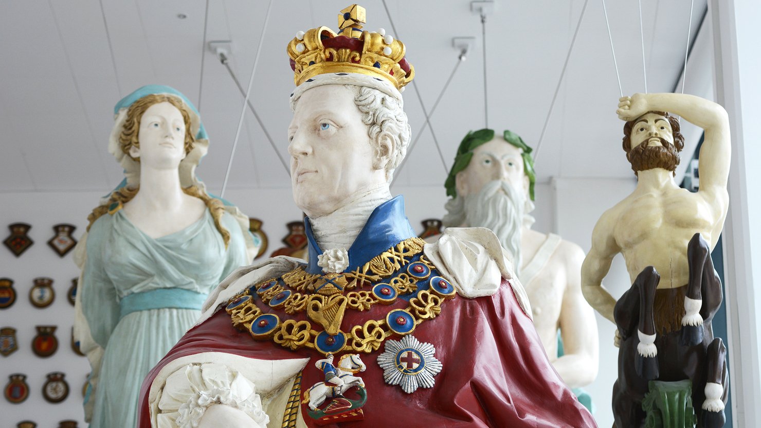 Looking Back: Figurehead flotilla is revealed | The Box Plymouth
