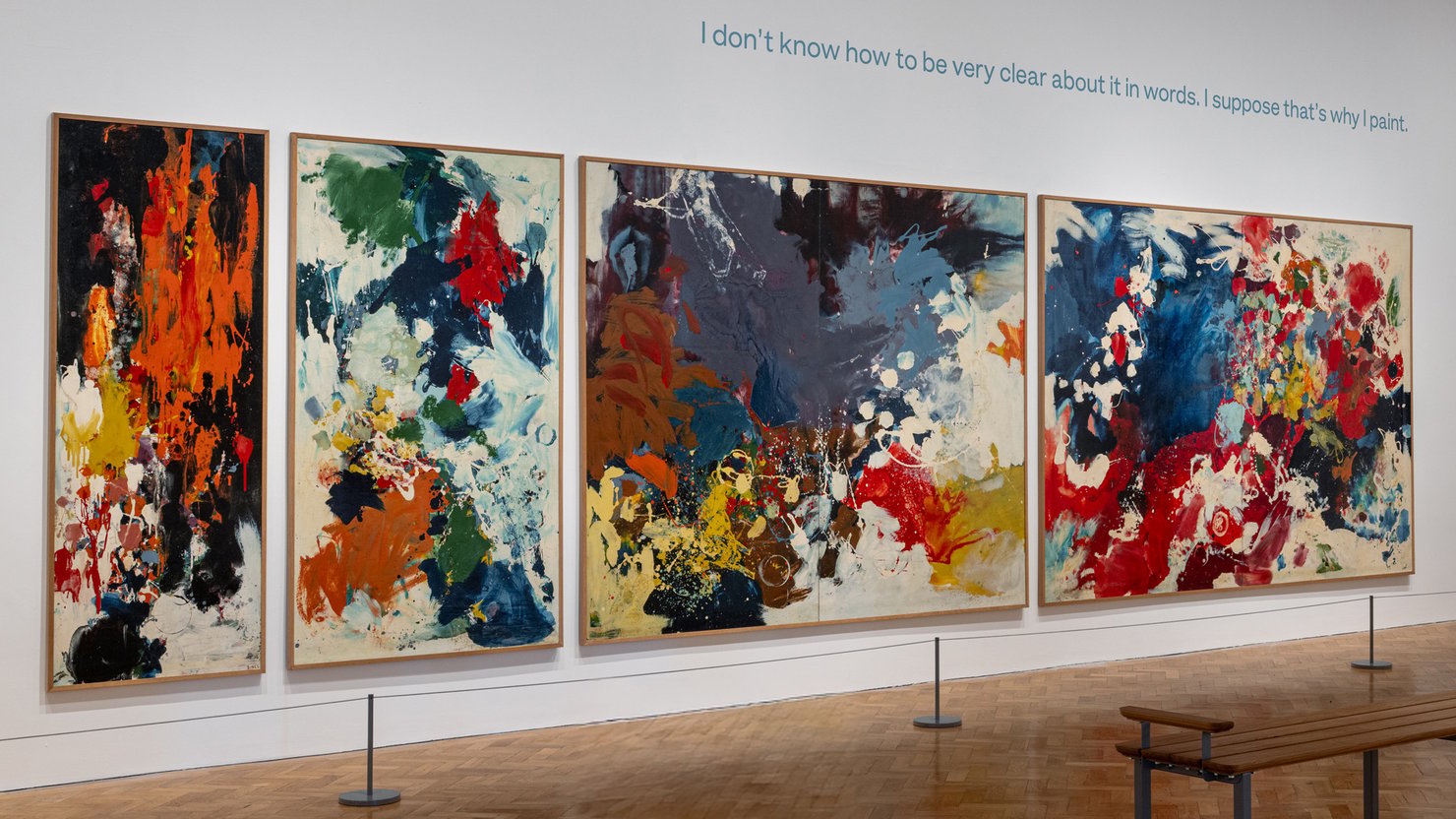 Hampstead Murals by Gillian Ayres