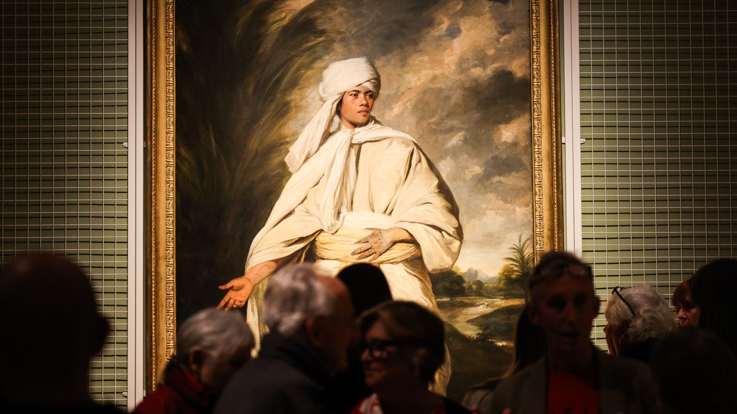 Portrait of Mai by Sir Joshua Reynolds on display at The Box Plymouth