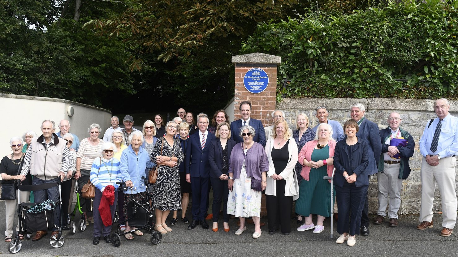 Historic plaque unveiled in Plymouth to honour Sir Charles Eastlake | The Box Plymouth
