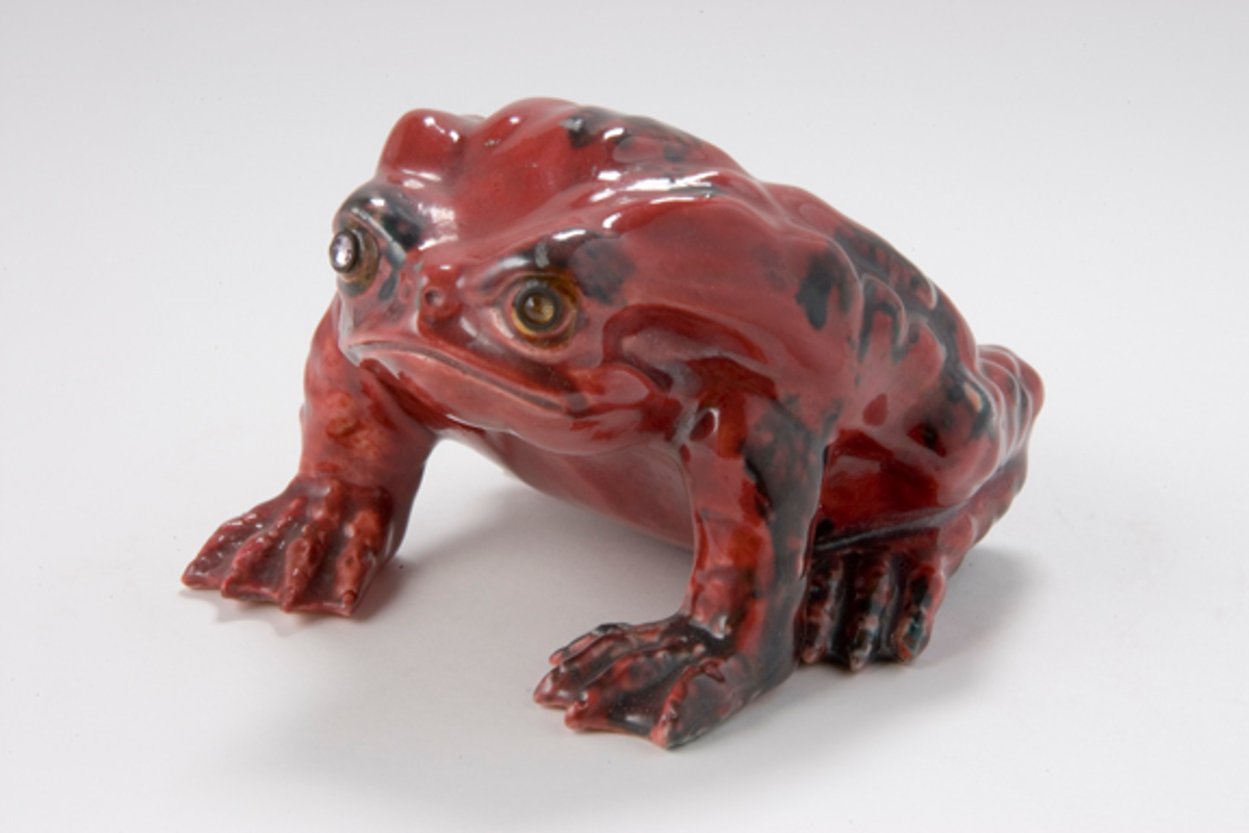 Photograph of Liu Hai's toad