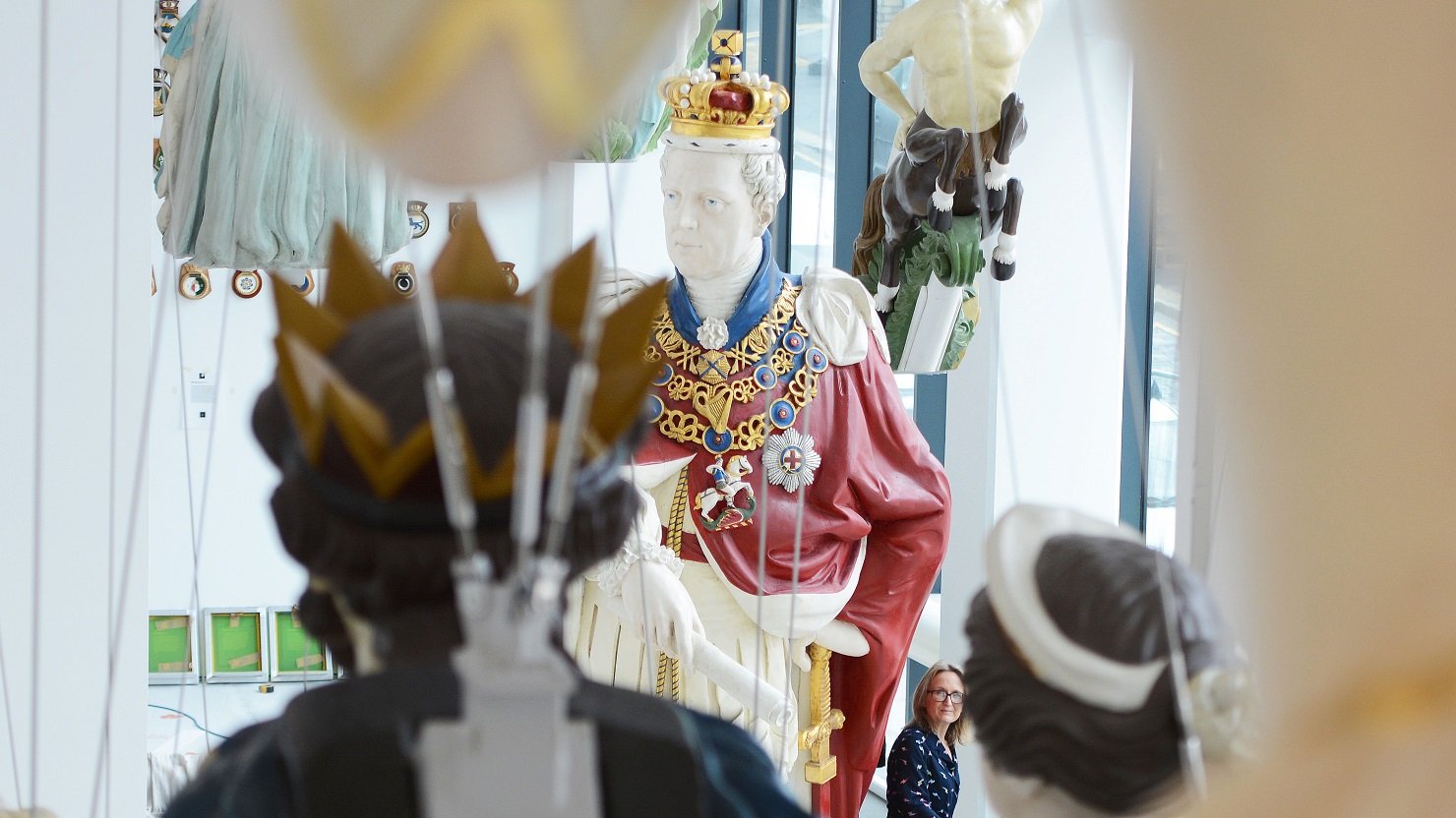 Royal William figurehead at The Box