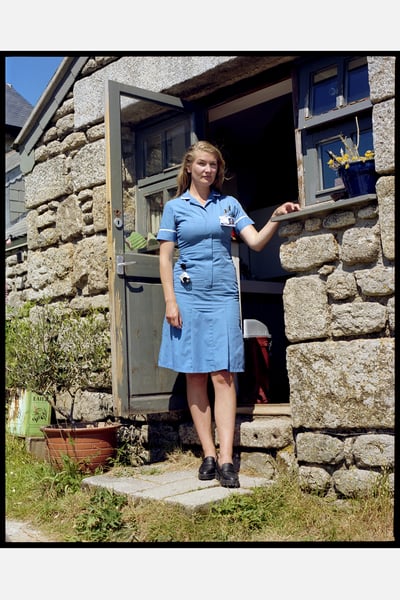 Becky Tyrrell portrait of nurse