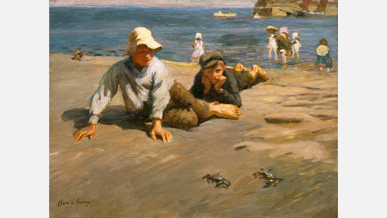 Sport on the Shore by Harold Harvey