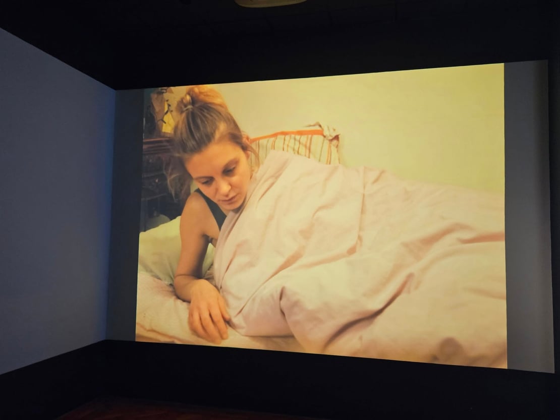 Still from 'About Going out into Poland' by Honorata Martin on display at The Box Plymouth