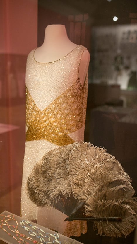 1920 case in the 'Dress Code' exhibition