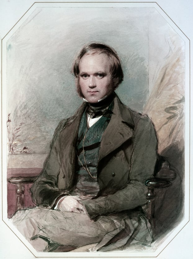 Charles Darwin by G Richmond