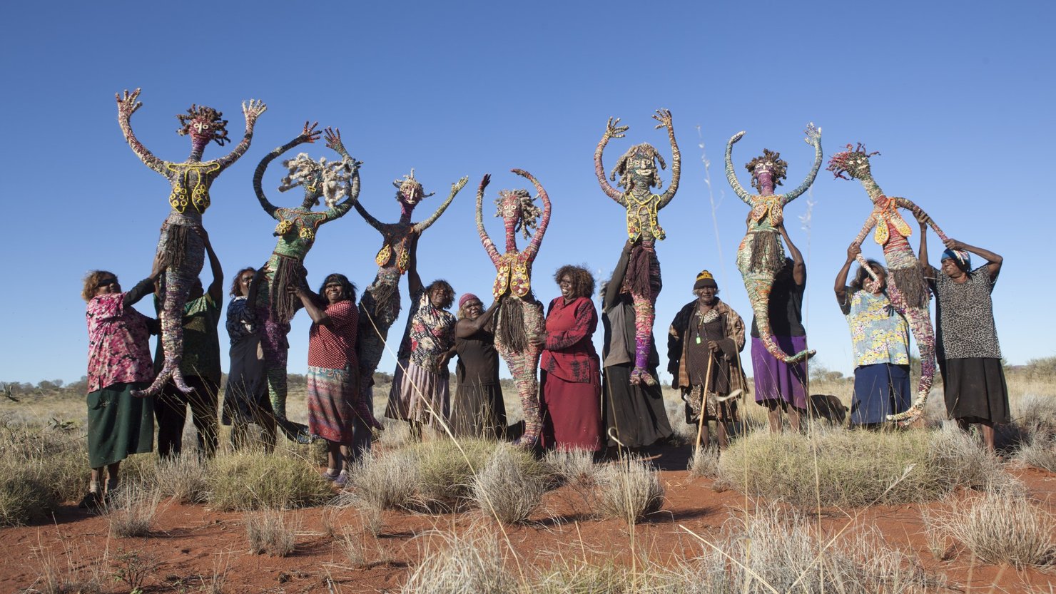 Songlines: Kungkarrangkalnga-ya Parrpakanu sculpture