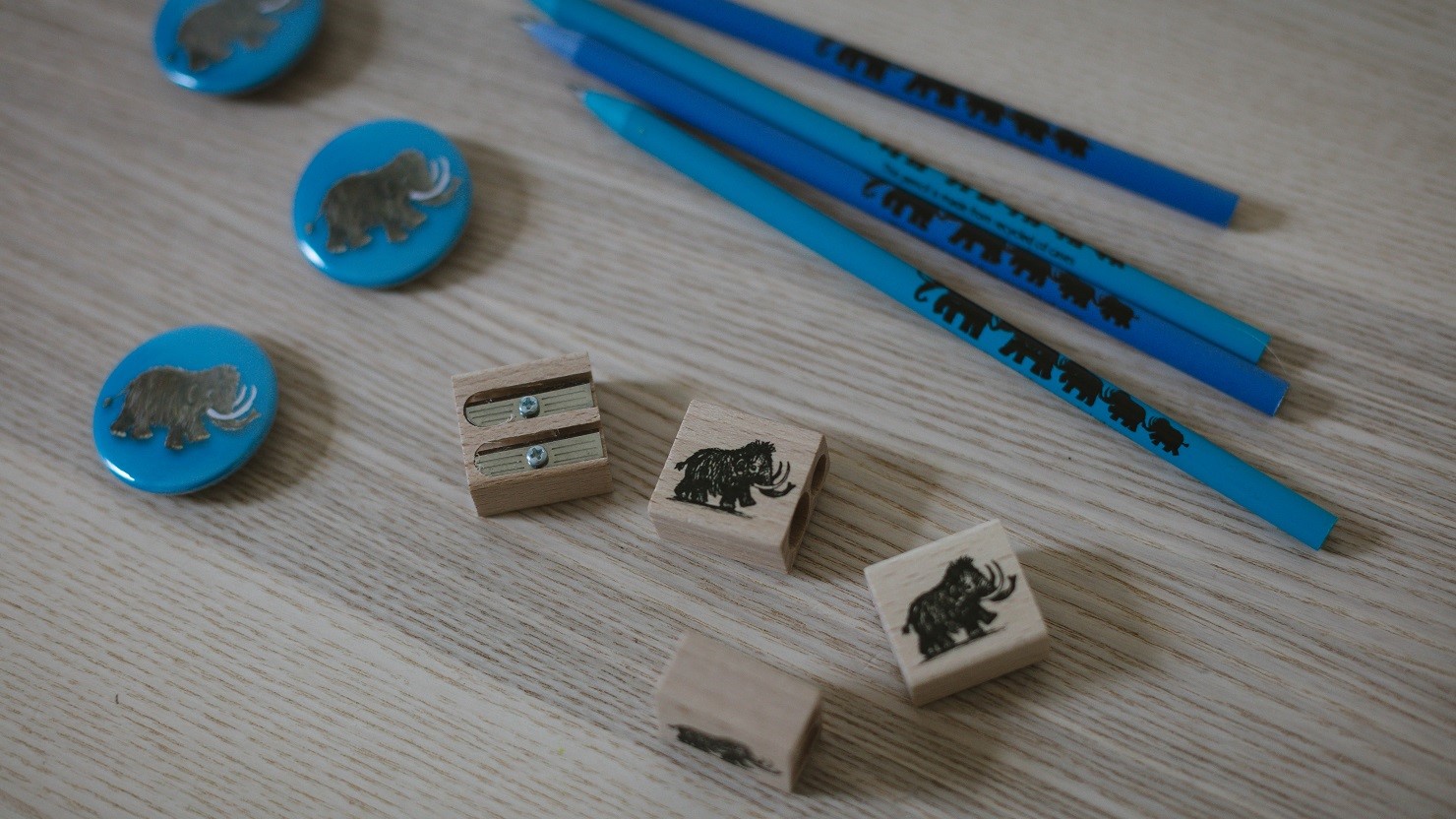 Mammoth family stationery