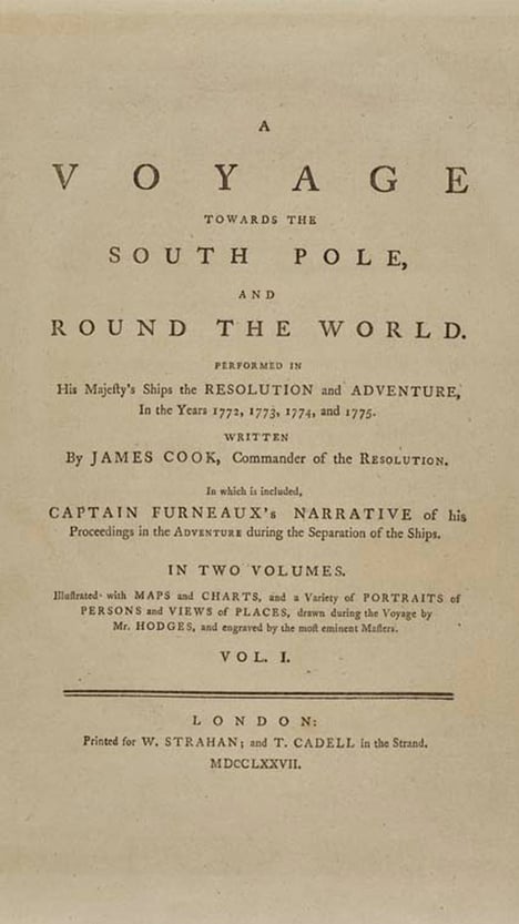 Captain Cook's Journal cover