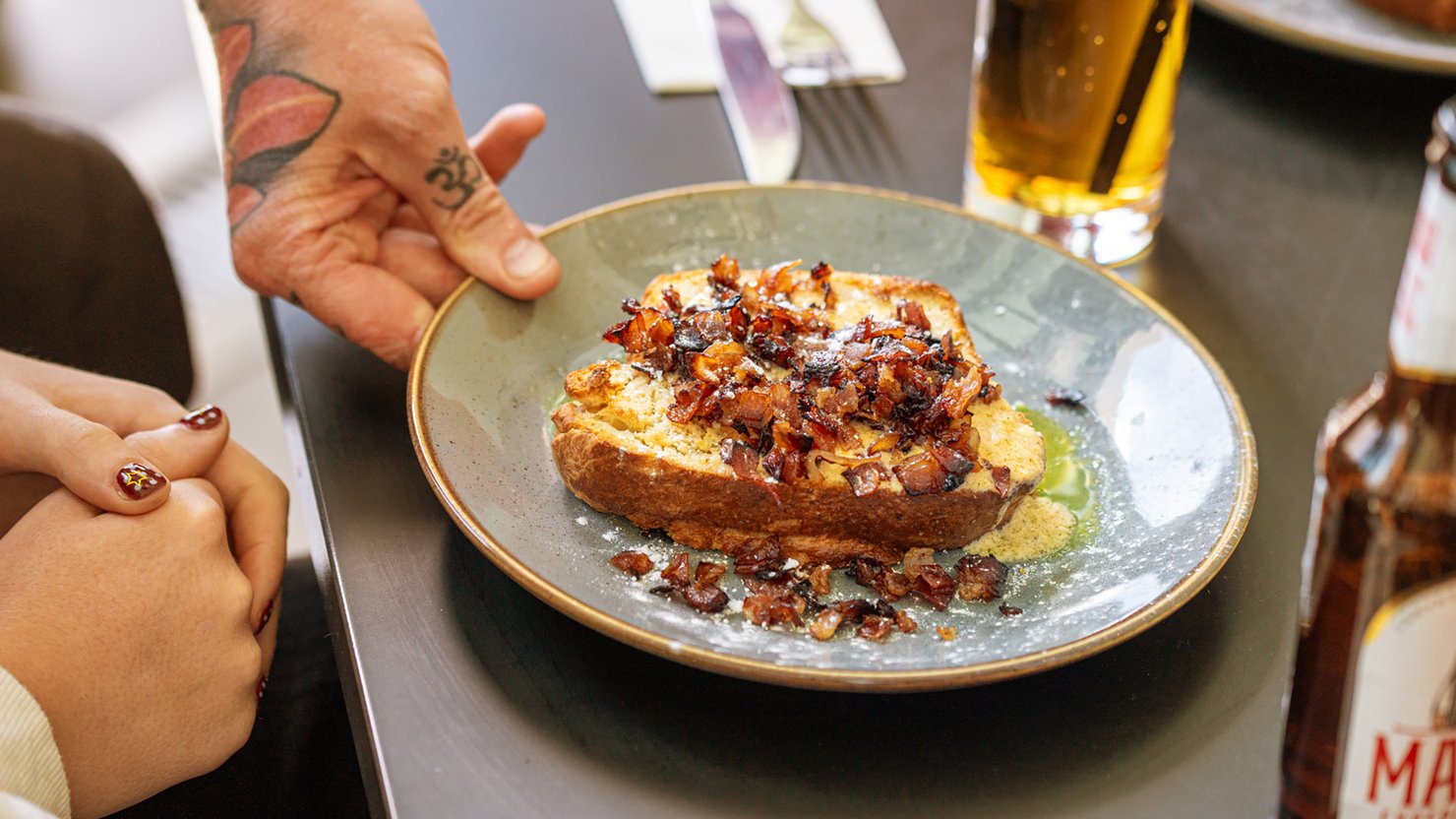 photo of tasting menu dish